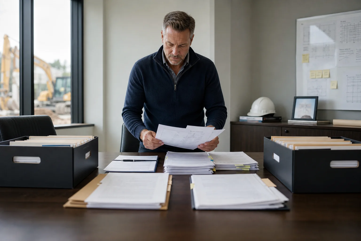 Construction company preparing evidence to appeal CIS gross-payment-status withdrawal